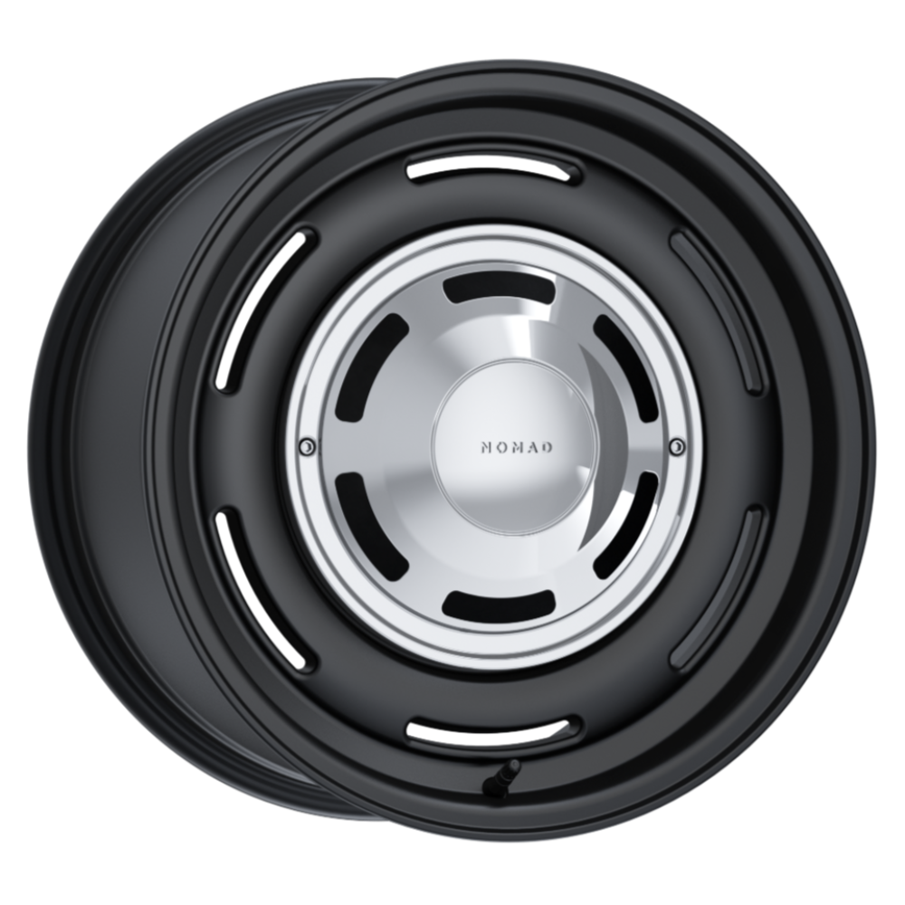 504 Field Satin Black – Nomad Wheels